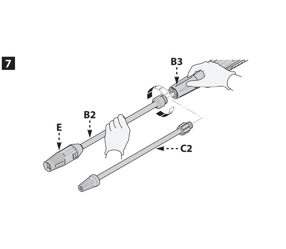 Aparat de spălat cu presiune ANNOVI REVERBERI 591 2800w 180bar 600l/h-18