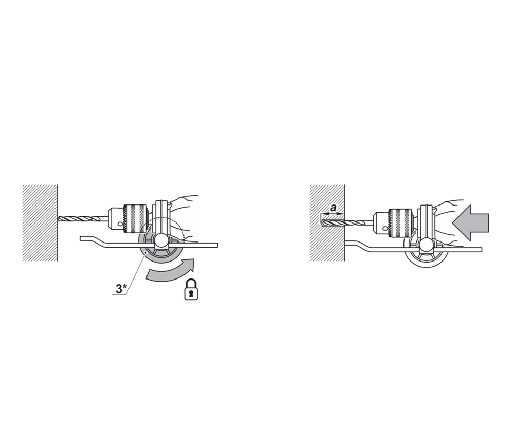 Mașină de găurit CROWN CT10130C 810w-11