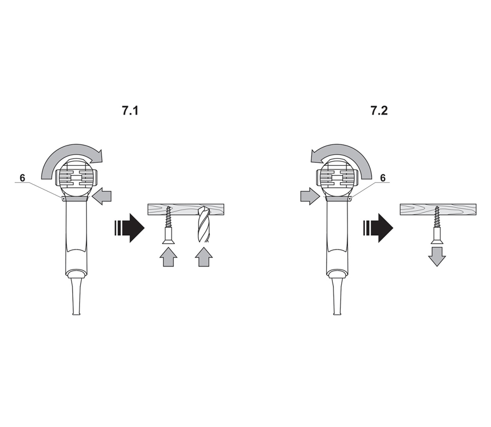 Шуруповерт CROWN CT10152F 420вт-7