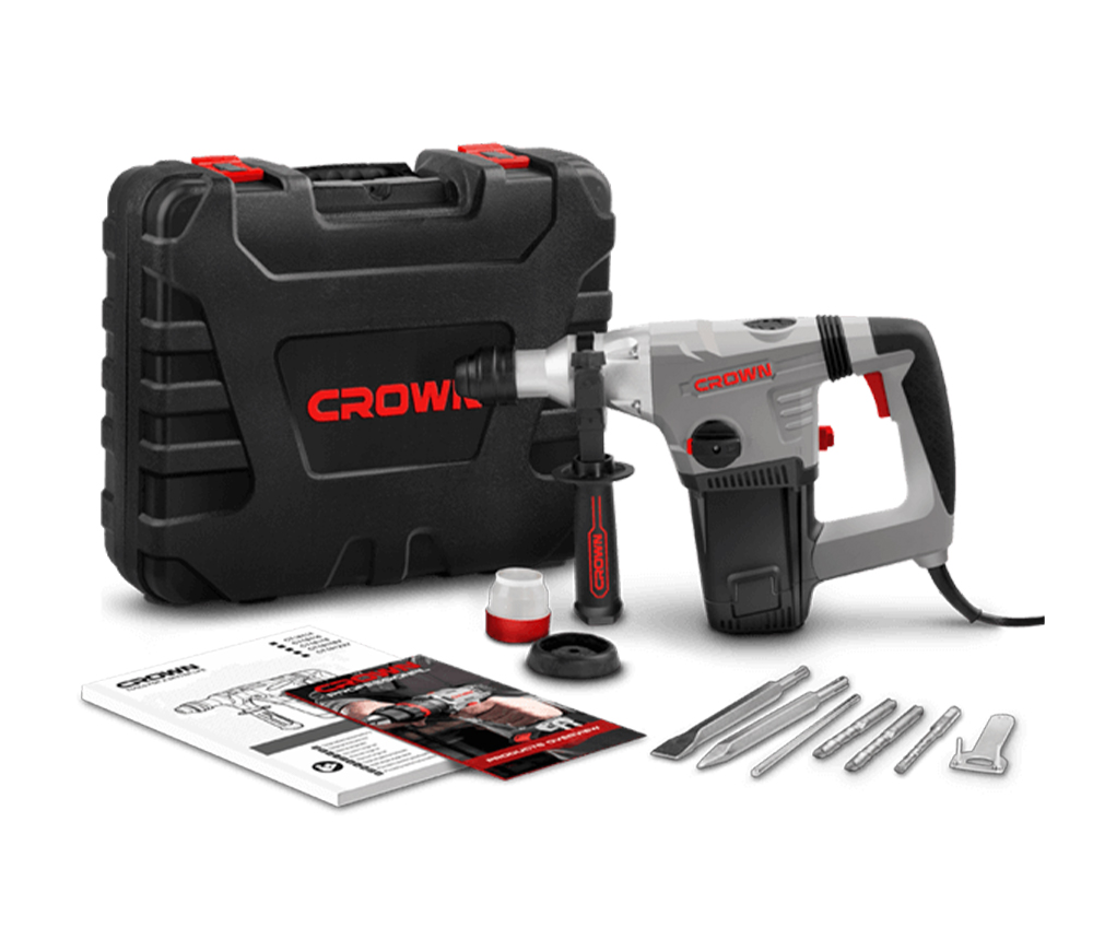 Ciocan rotopercutor CROWN CT18116 BMC 1050w SDS-PLUS-12
