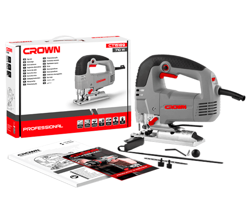 Fierăstrău pendular CROWN CT15189 710w-3
