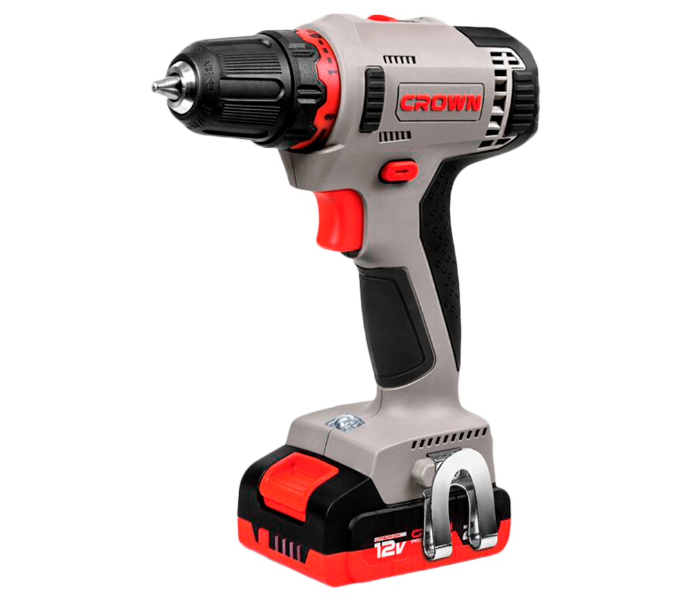 Mașină de înșurubat cu acumulator CROWN CT21081H-2 BMC 12V 2Ah