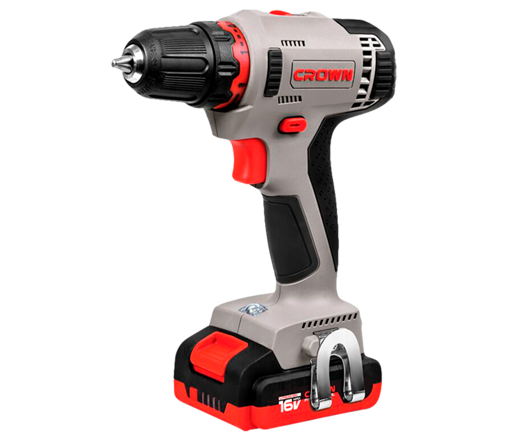 Mașină de înșurubat cu acumulator CROWN CT21082H-2 BMC 16V 2Ah