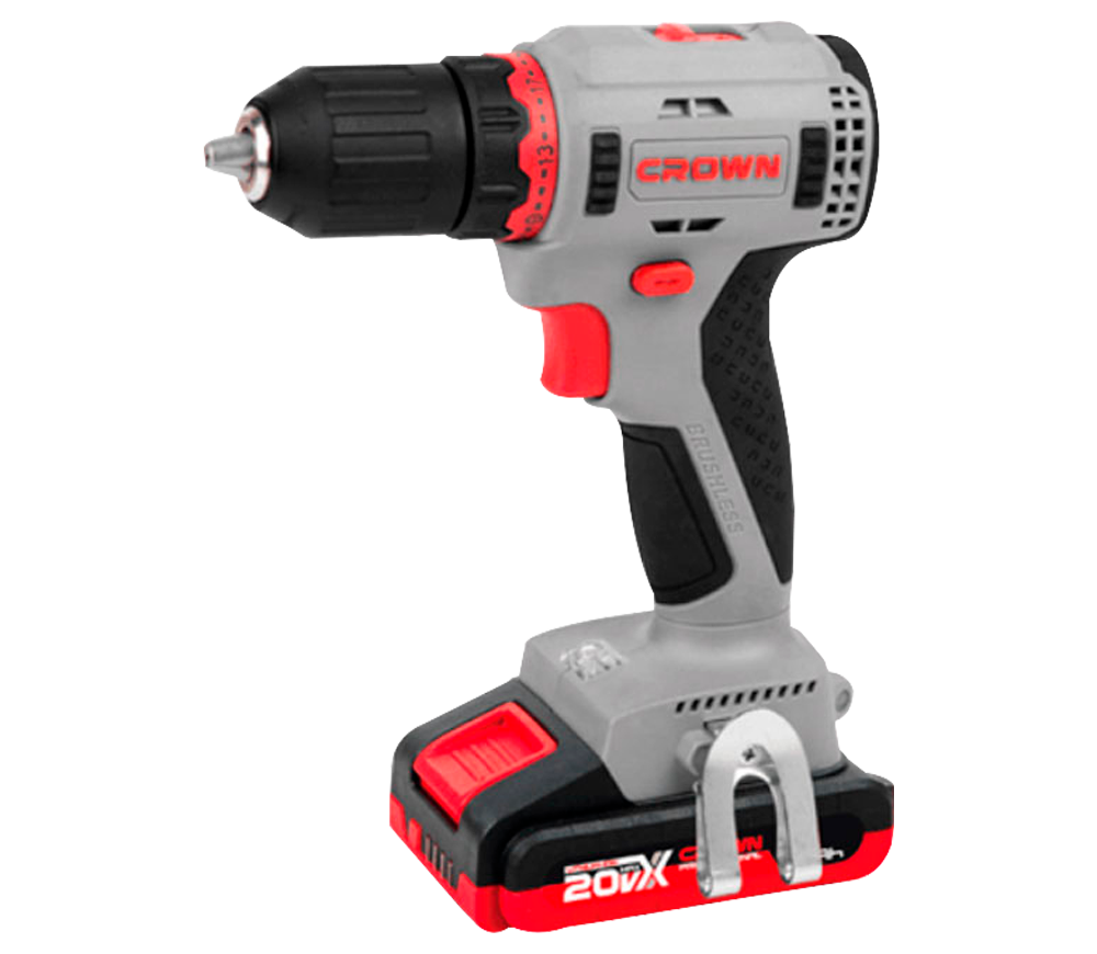 Mașină de înșurubat cu acumulator CROWN CT21091HX-2 BMC 20V 2Ah