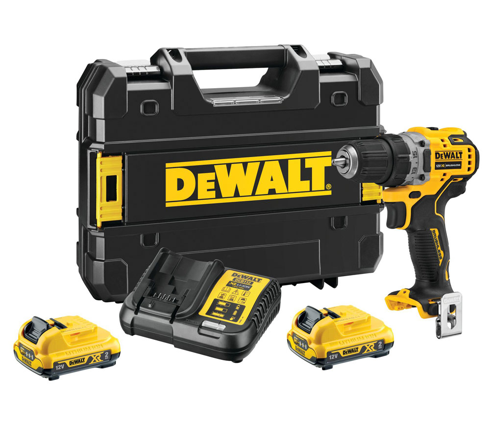 Mașină de înșurubat cu acumulator DEWALT DCD701D2-QW 12V 2Ah-3