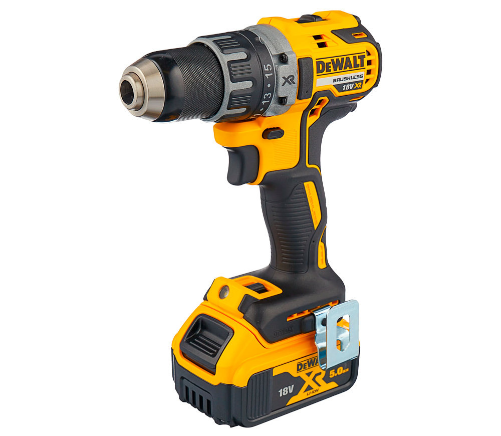 Mașină de înșurubat cu acumulator DEWALT DCD791P2-QW 18V 5Ah