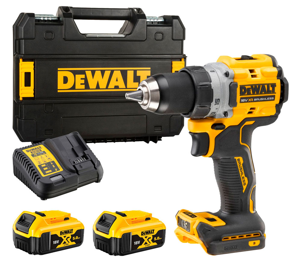 Шуруповерт аккумуляторный DEWALT DCD800P2T-QW 18В 5Ач-3