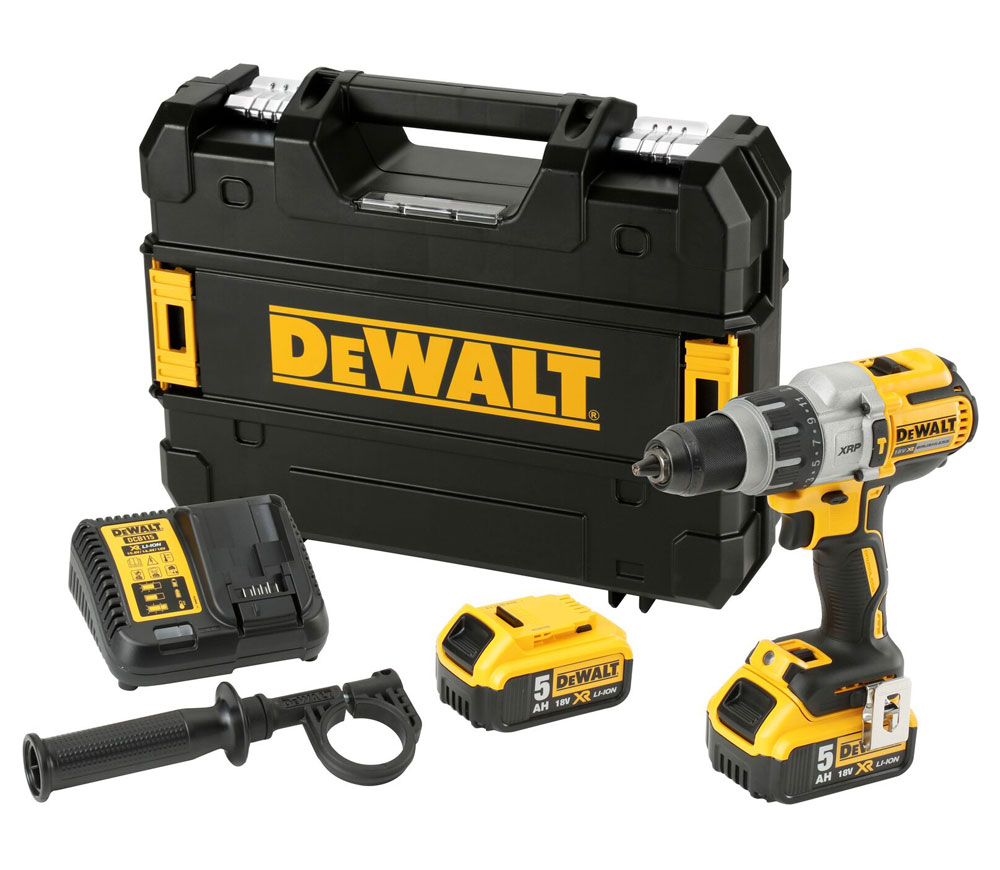 Mașină de înșurubat cu acumulator DEWALT DCD996P2-QW 18V 5Ah-5