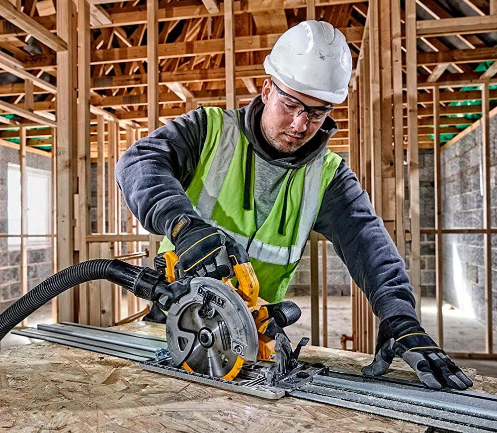Fierăstrău circular cu acumulator (fără baterii) DEWALT DCS572NT-XJ 184mm 18V-5