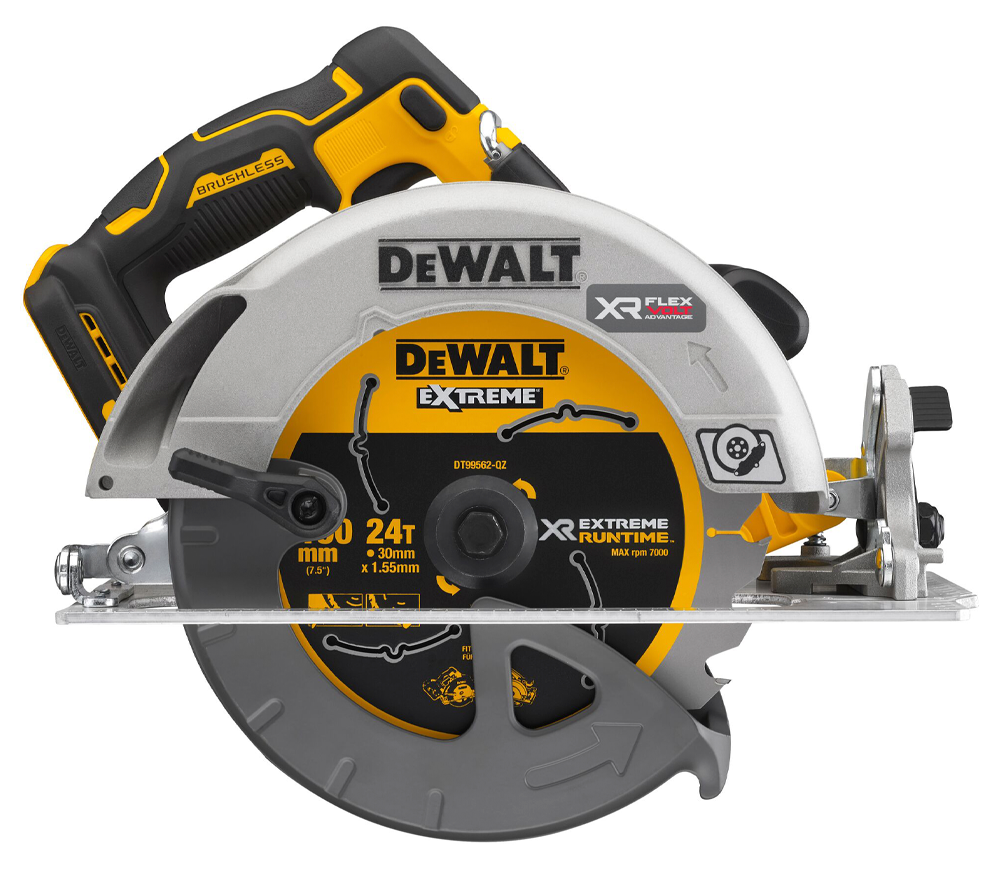 Дисковая пила аккумуляторная (без аккумуляторов) DEWALT DCS573NT 190мм 54В-2