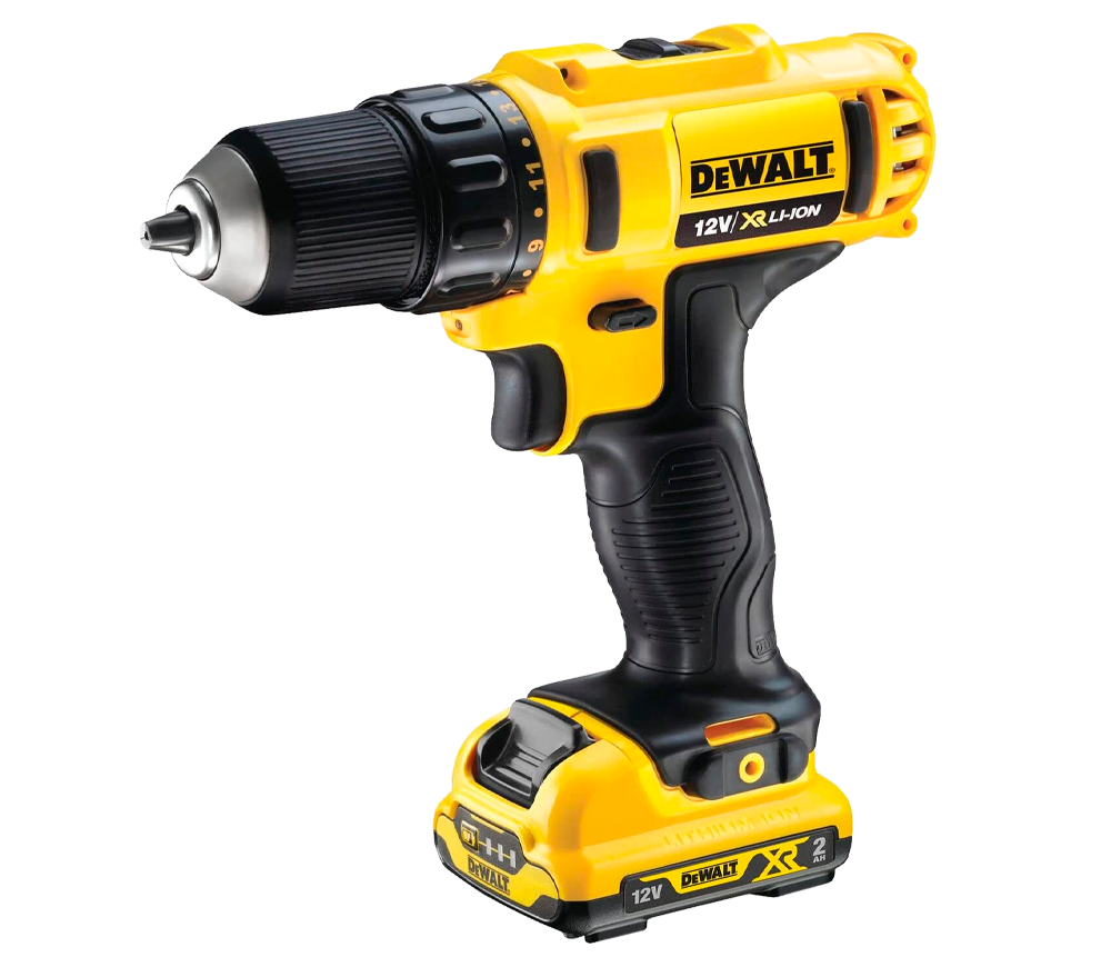 Mașină de înșurubat cu acumulator DEWALT DCD710D2-QW 10.8V 2Ah