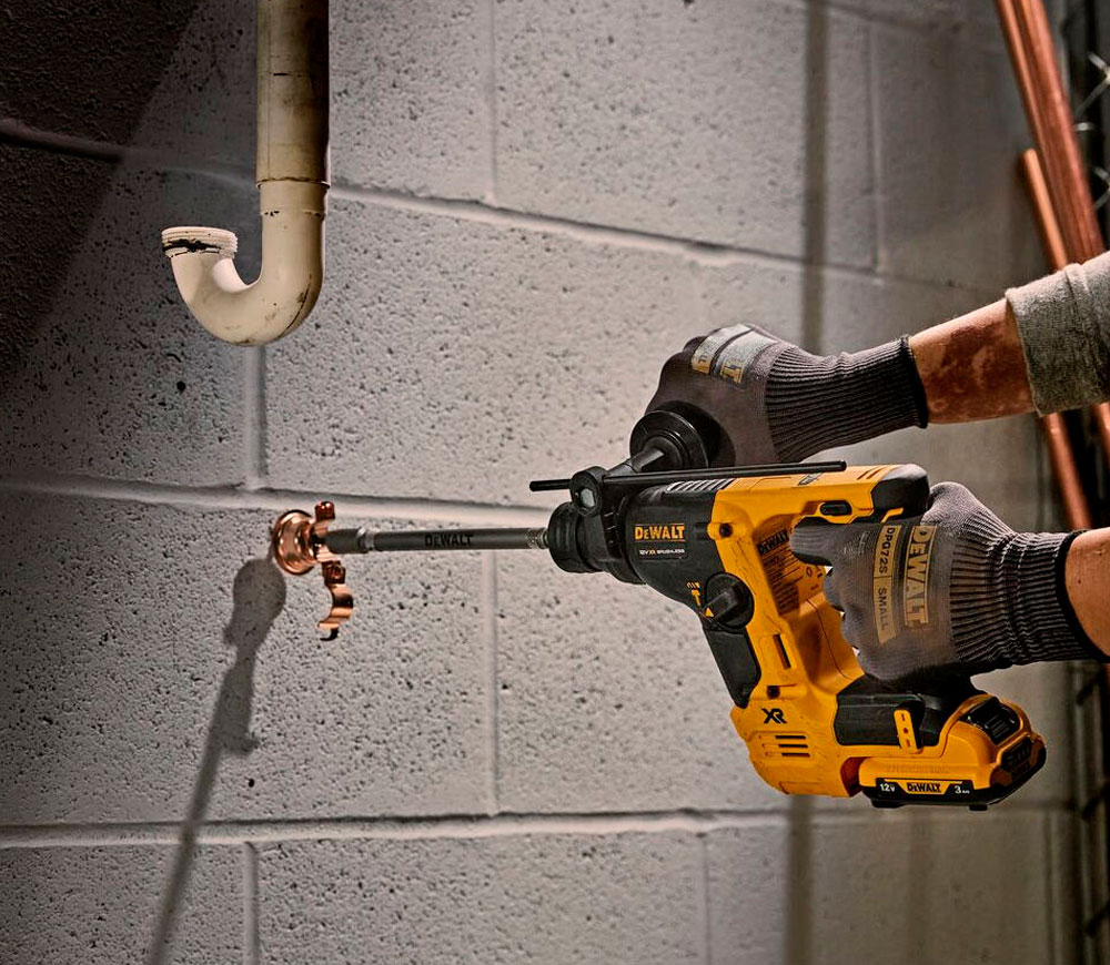 Ciocan rotopercutor cu acumulator (fără baterii) DEWALT DCH072NT-XJ 1.1J 12V-5