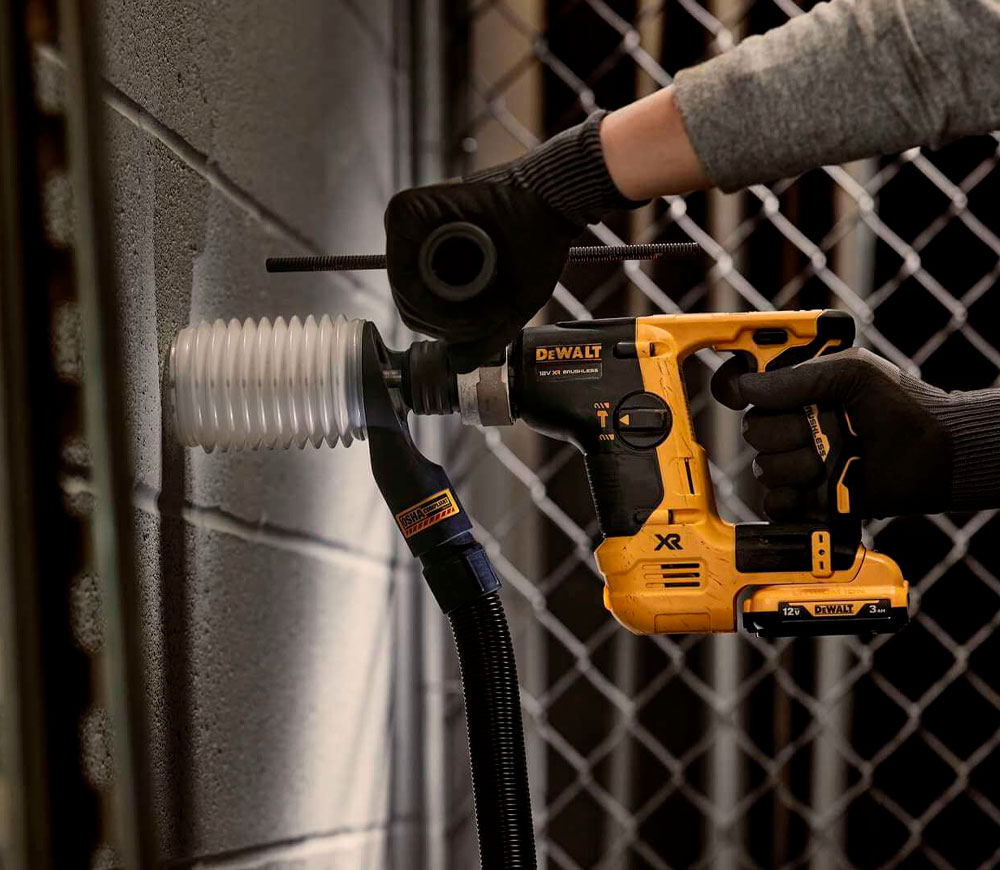 Ciocan rotopercutor cu acumulator (fără baterii) DEWALT DCH072NT-XJ 1.1J 12V-6