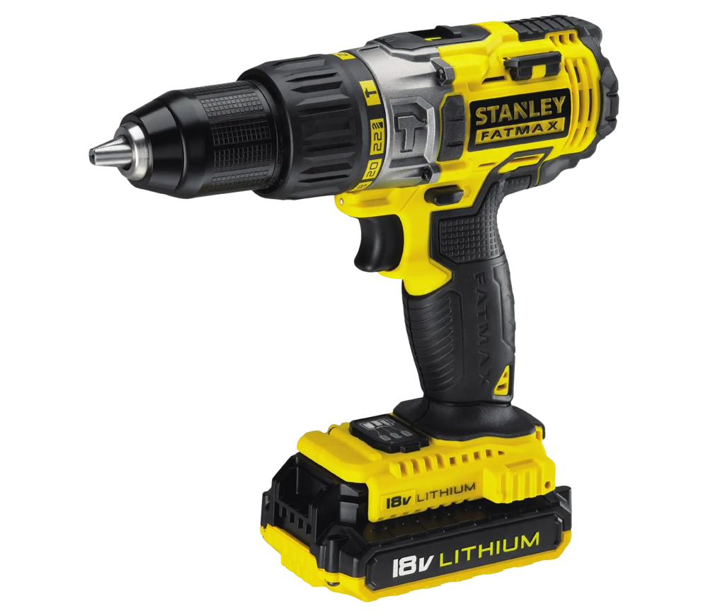 Mașină de înșurubat cu acumulator STANLEY FMC600D2-QW 18V 2.0Ah