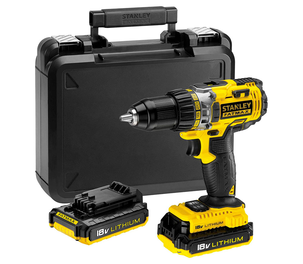 Mașină de înșurubat cu acumulator STANLEY FMC600D2-QW 18V 2.0Ah-2