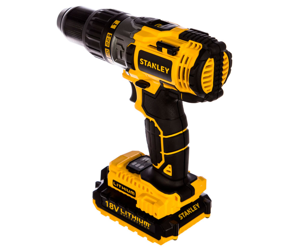 Mașină de înșurubat cu acumulator STANLEY STDC18LHBK 18V 2.0Ah-4