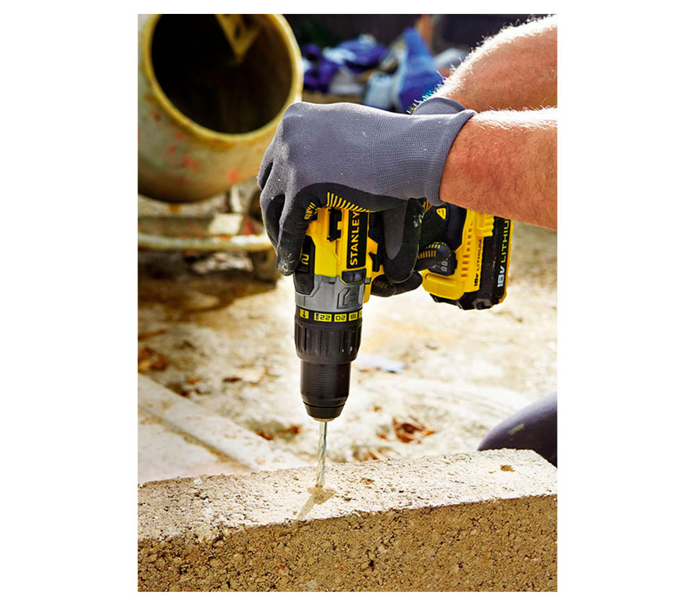 Mașină de înșurubat cu acumulator STANLEY STDC18LHBK 18V 2.0Ah-5