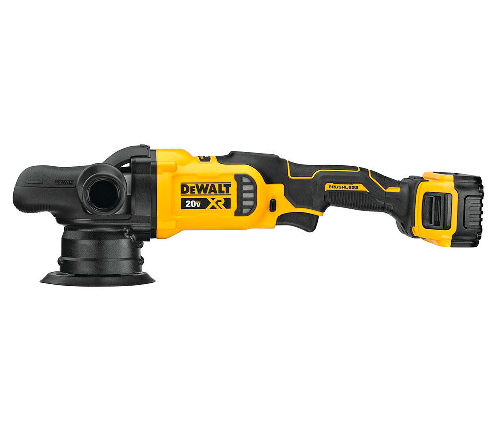 Mașină de polișat fără fir DEWALT DCM848P2 125mm 18V 5Ah-2