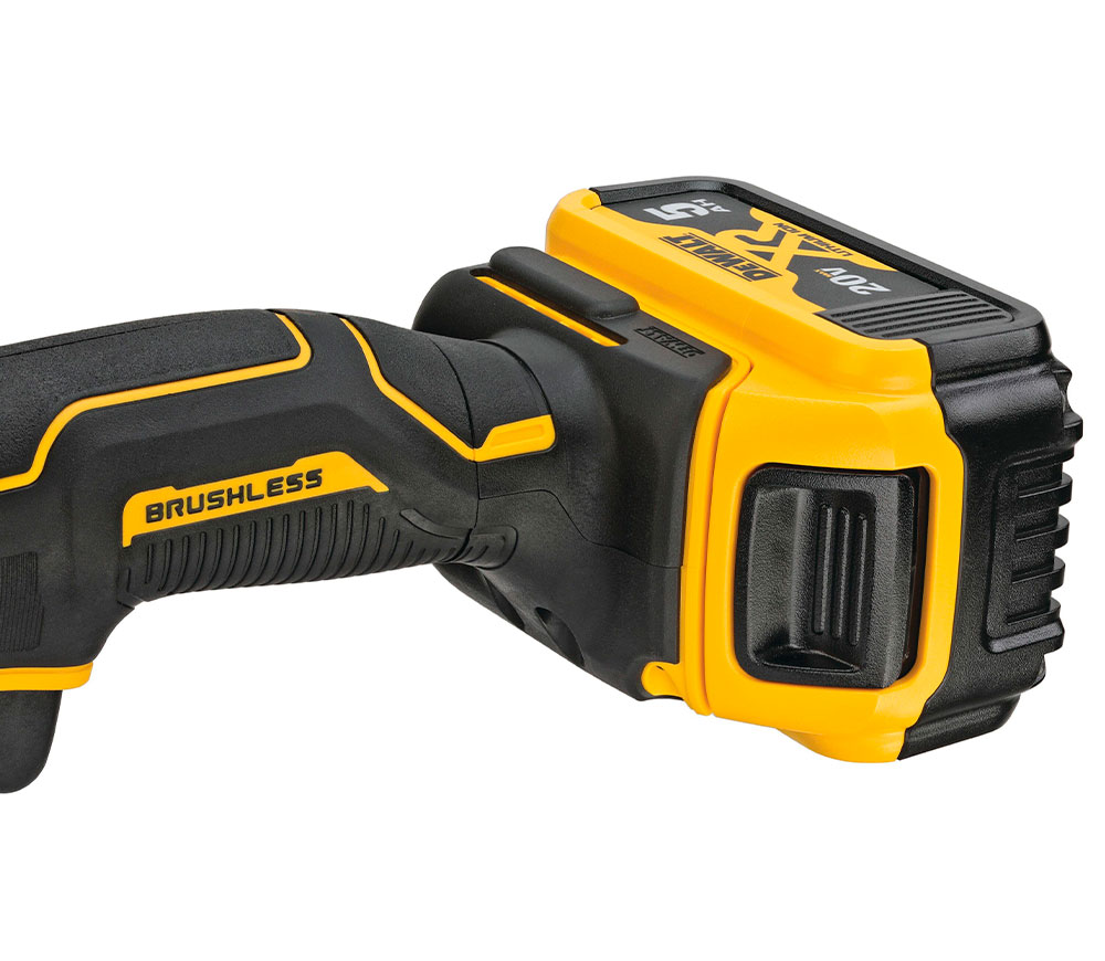 Mașină de polișat fără fir DEWALT DCM848P2 125mm 18V 5Ah-6
