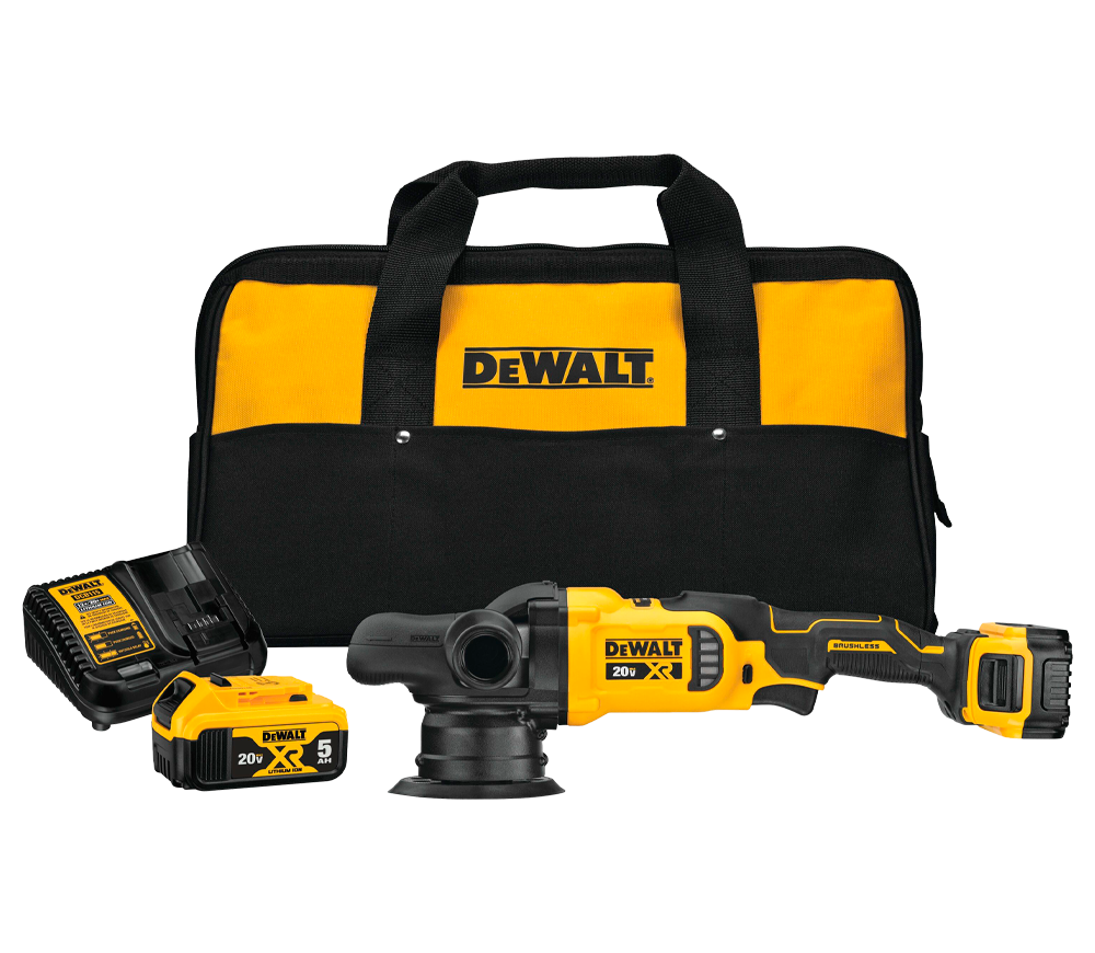 Mașină de polișat fără fir DEWALT DCM848P2 125mm 18V 5Ah