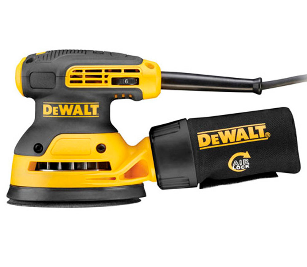 Mașină de șlefuit excentrică DEWALT DWE6423-QS 280w 125mm-3