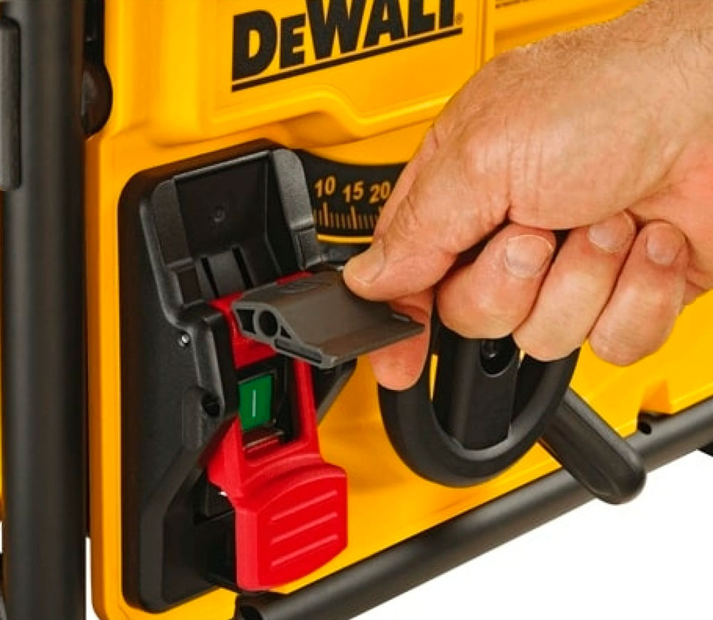 Торцовочная пила DEWALT DWE7485 1850вт 210мм-5