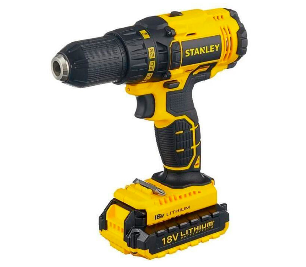 Mașină de înșurubat cu acumulator STANLEY SCD20S2K 18V 1.5Ah-2