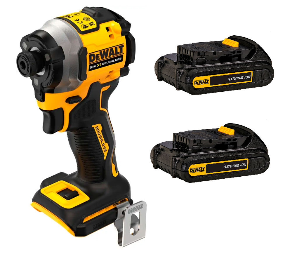Mașină de înșurubat cu acumulator DEWALT DCF850D2T-QW 18V 2.0Ah-2