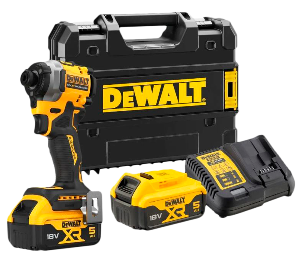 Mașină de înșurubat cu acumulator DEWALT DCF850P2T-QW 18V 5Ah
