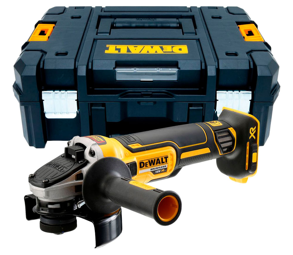 Угловая шлифмашина аккумуляторная (без аккумуляторов) DEWALT DCG405NT-XJ 125мм 18В-2