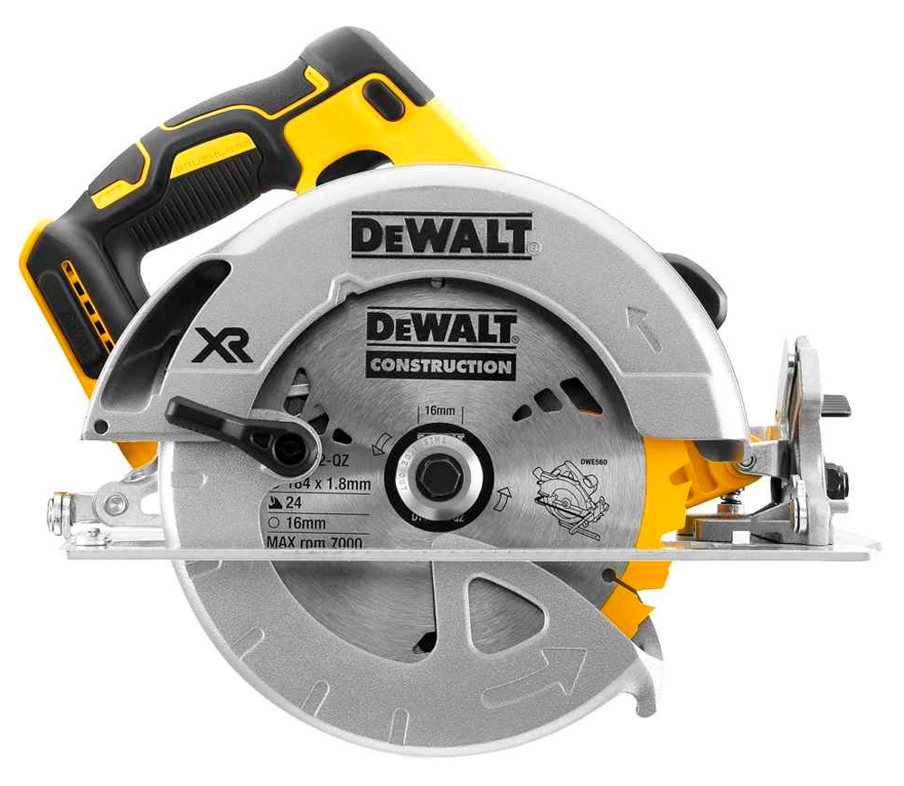 Дисковая пила аккумуляторная (без аккумуляторов) DEWALT DCS570NT 184мм 18В-2