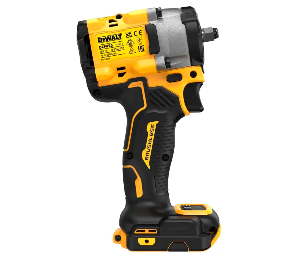 Гайковерт аккумуляторный DEWALT DCF922N-XJ 18В-4