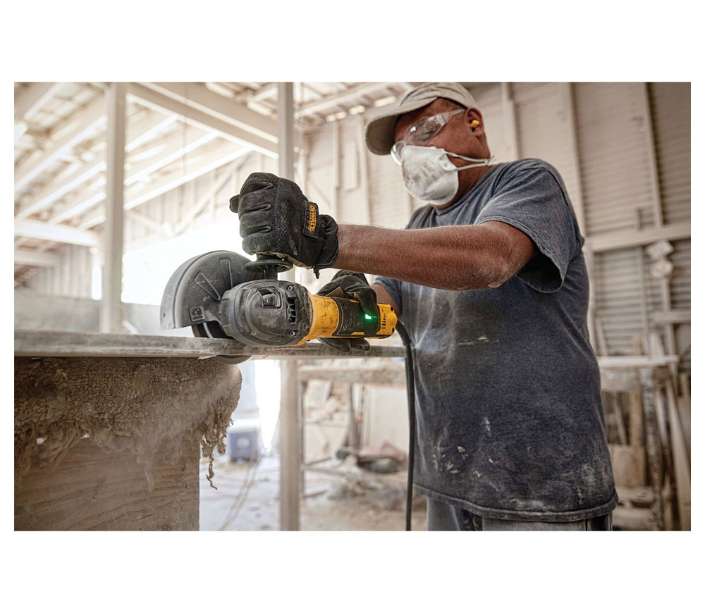 Угловая шлифмашина DEWALT DWE4357-QS 1700вт 125мм-5