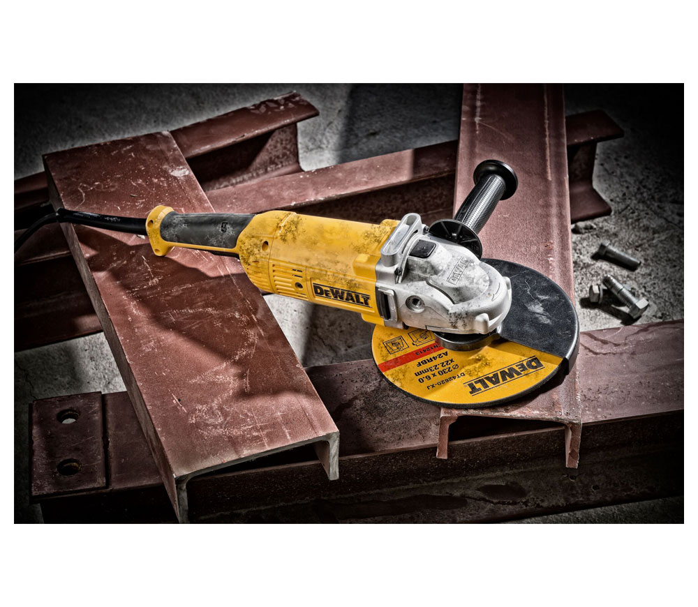 Угловая шлифмашина DEWALT DWE490-QS 2000вт 230мм-5