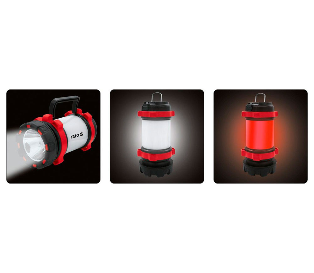Lanternă construcții cu acumulator YATO YT08547 380lm 3.7V 3Ah-9