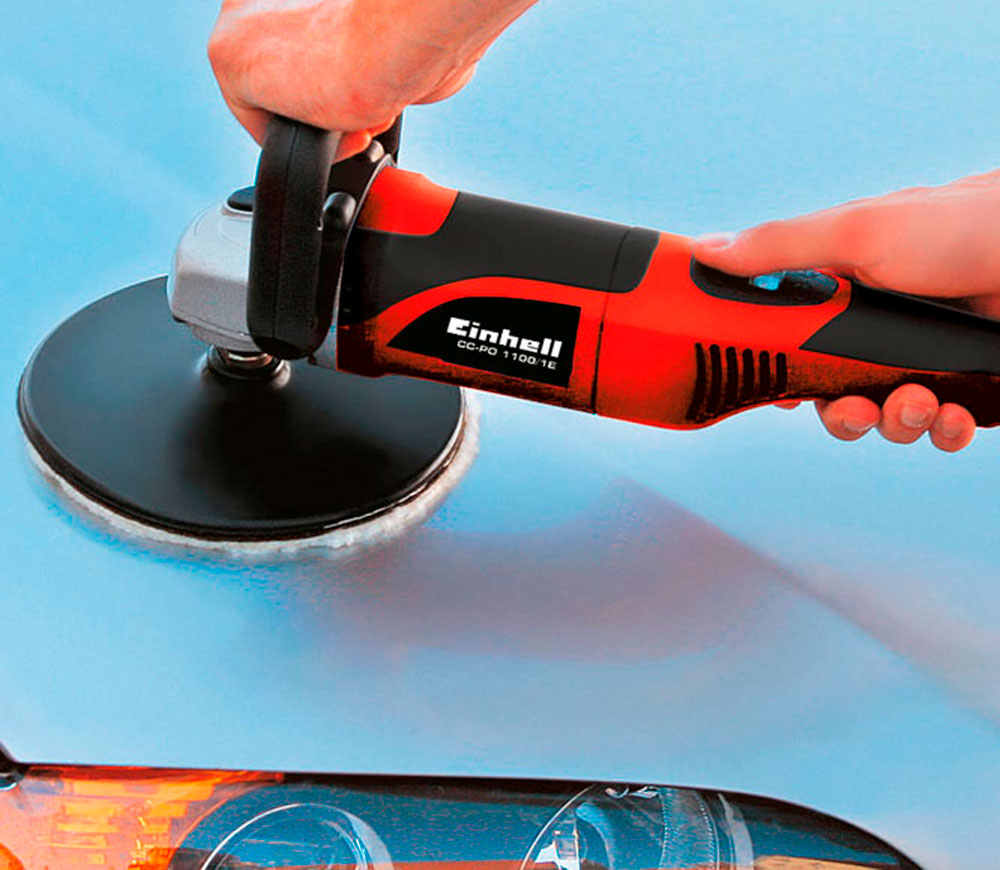 Mașină de polișat EINHELL CC-PO 1100/1E (20.932.64) 1100w 180mm-6