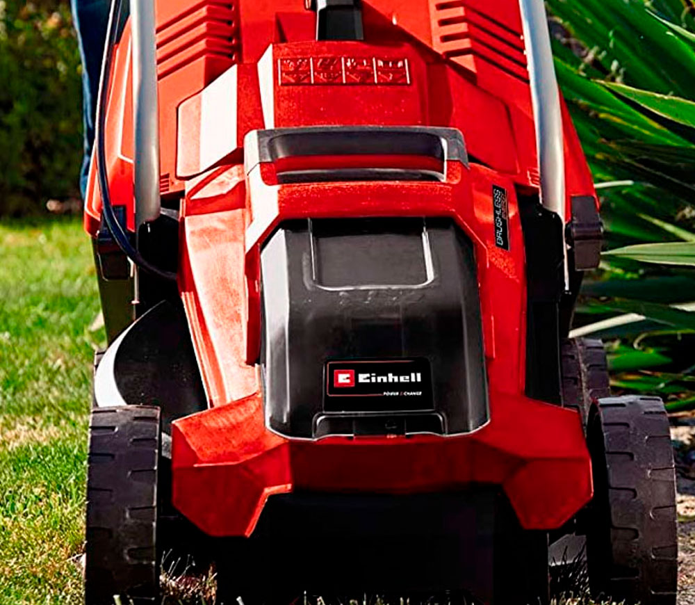 Mașină de tuns gazonul cu acumulator (fără baterii) EINHELL GE-CM 18/32 Li 18V PXC SOLO 320mm 18V-7