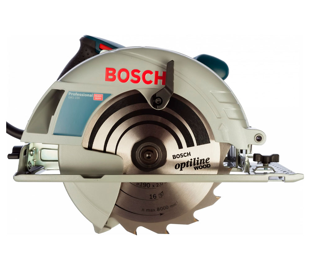 Дисковая пила BOSCH GKS190 1400вт 190мм-3