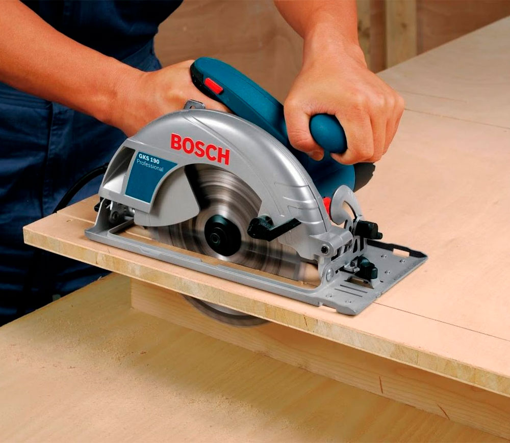 Дисковая пила BOSCH GKS190 1400вт 190мм-8