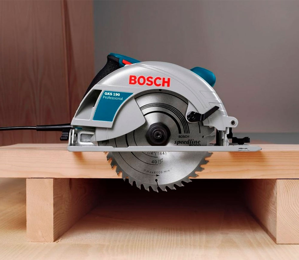 Дисковая пила BOSCH GKS190 1400вт 190мм-11