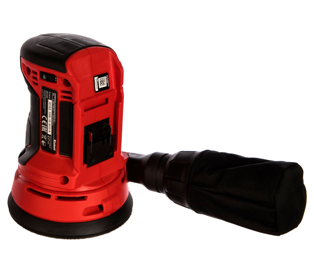 Mașină de șlefuit excentrică fără fir (fără bat) EINHELL TE-RS 18 Li XPWR SOLO 125mm 18V-3