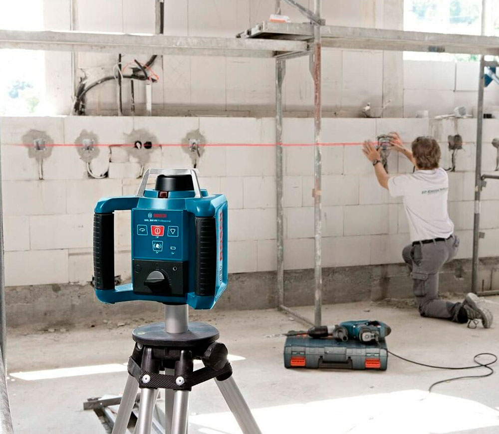 Nivelă cu laser BOSCH GRL 300HV 2fascicole 300m-6