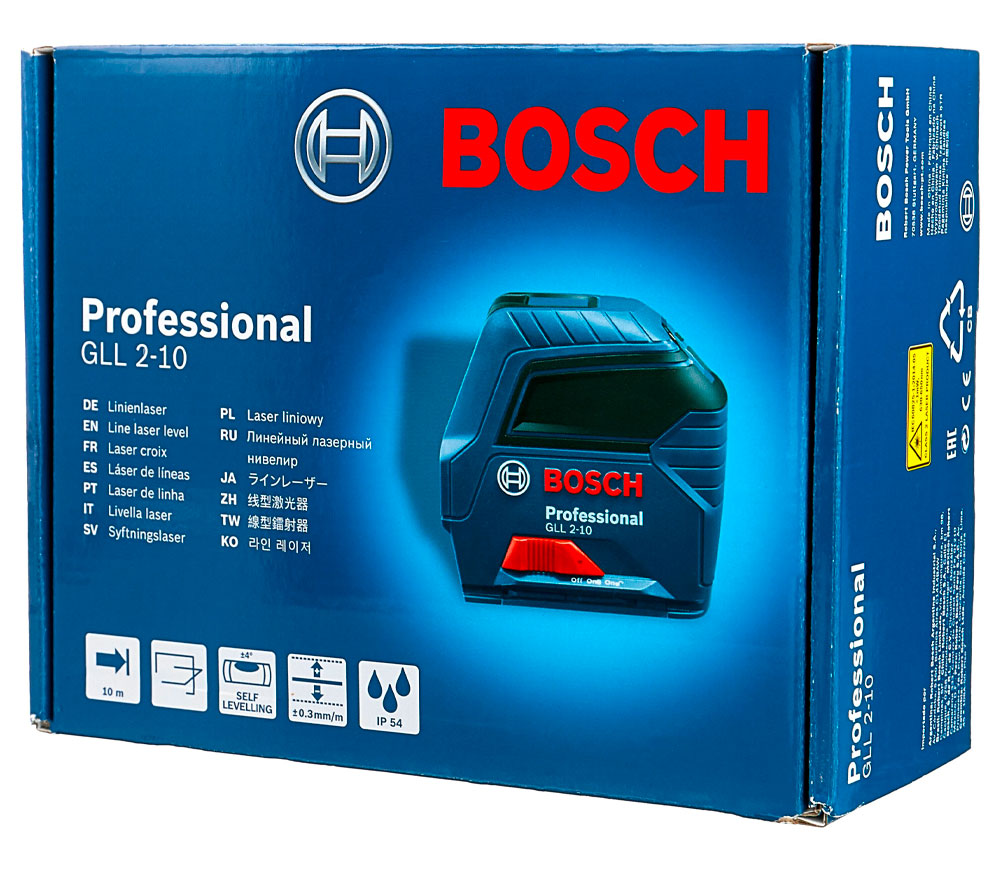 Nivelă cu laser BOSCH GLL 2-10 2fascicole 10m-6