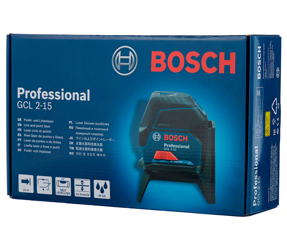 Nivelă cu laser BOSCH GCL 2-15 2fascicole 15m-11