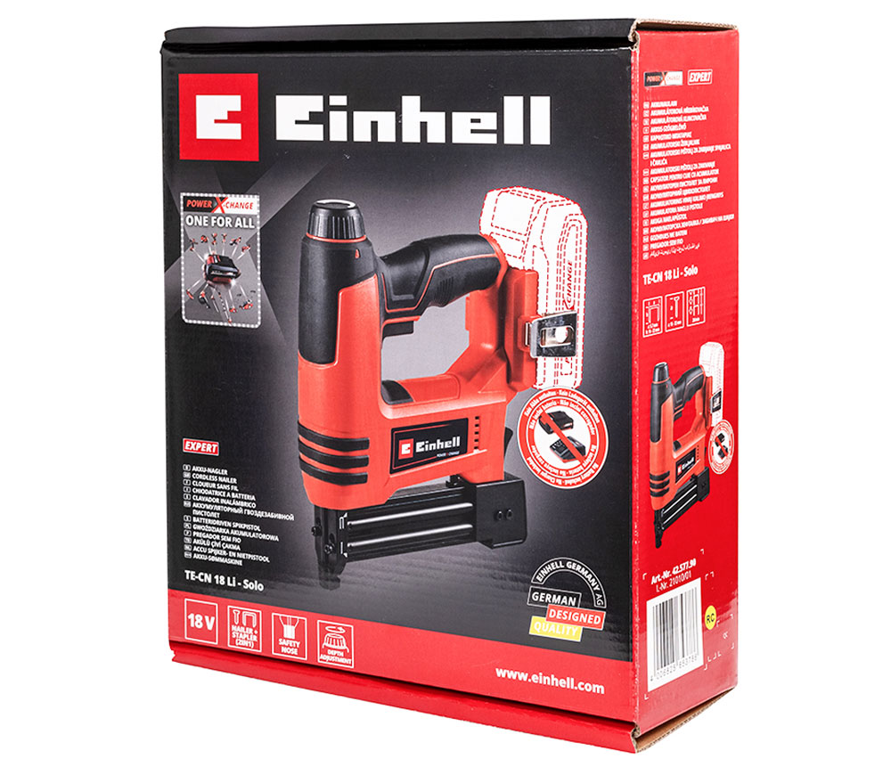 Capsator cu acumulator (fără baterii) EINHELL TE-CN 18 Li PXC SOLO 20bat/min 18V-12