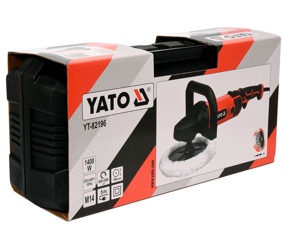 Mașină de polișat YATO YT82196 1400w 180mm-6