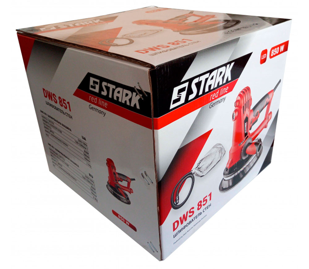 Mașină de șlefuit pereți extensibilă Stark DWS 851 850w 190mm-8