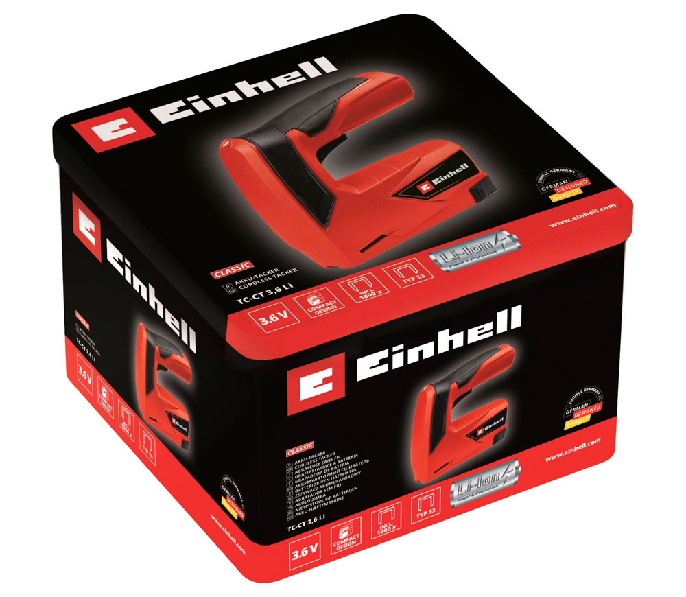 Capsator cu acumulator EINHELL TC-CT (42.578.80) 30bat/min 3.6V 1.3Ah-7