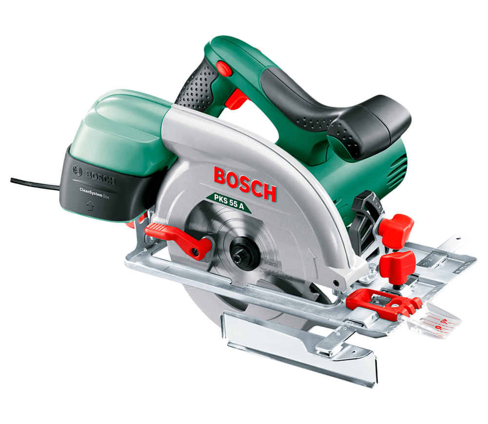 Fierăstrău circular BOSCH PKS55A (0603501020) 1200w 160mm