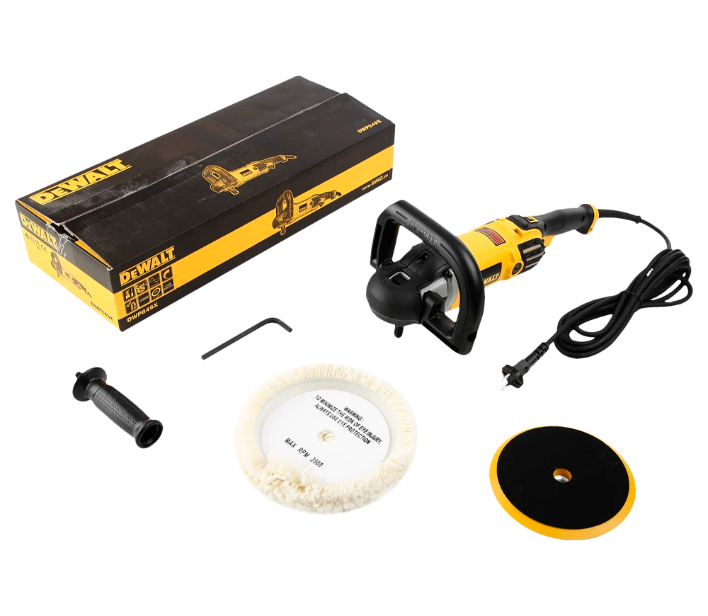 Mașină de polișat DEWALT DWP849X 1250w 180mm